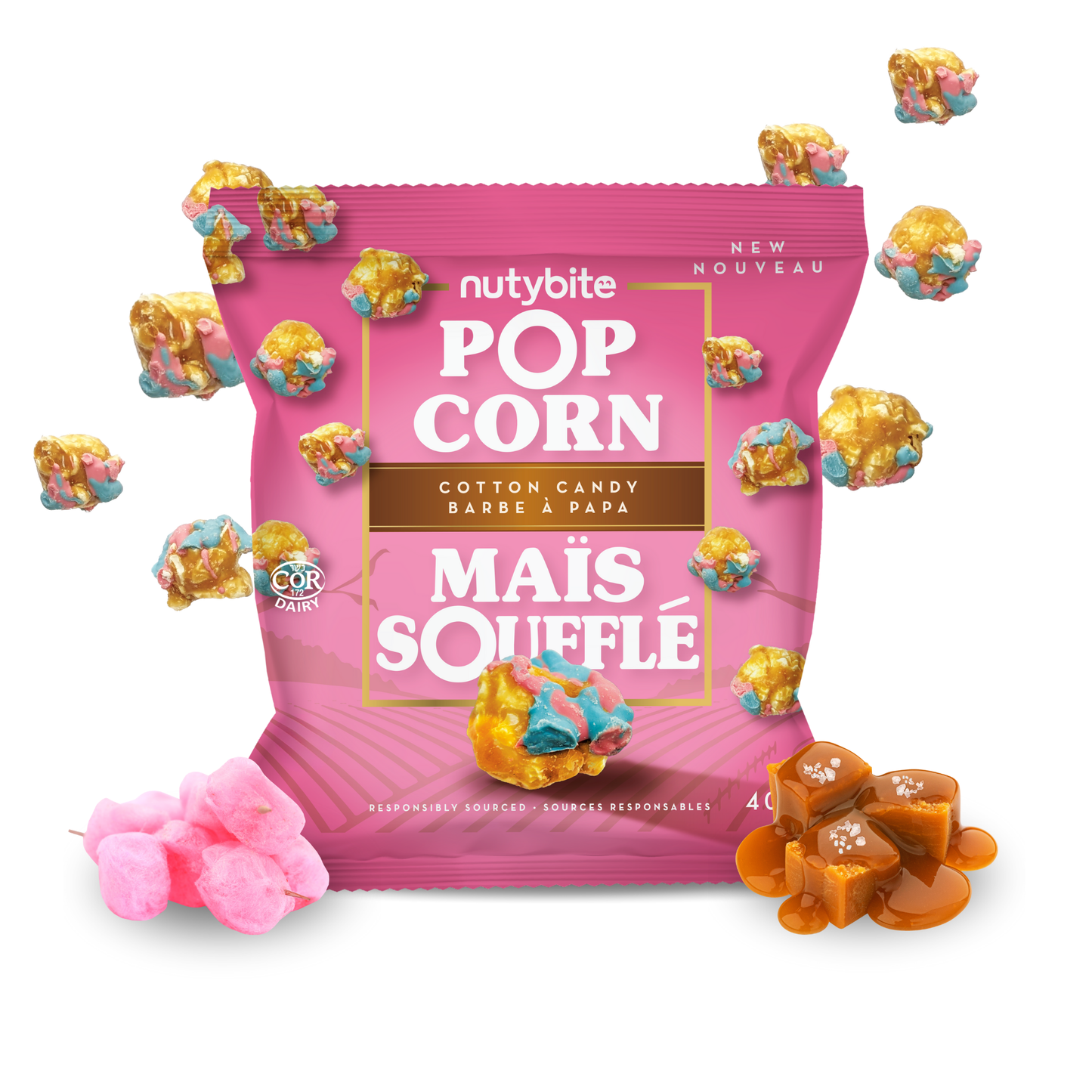 Cotton Candy Popcorn 24x40g
