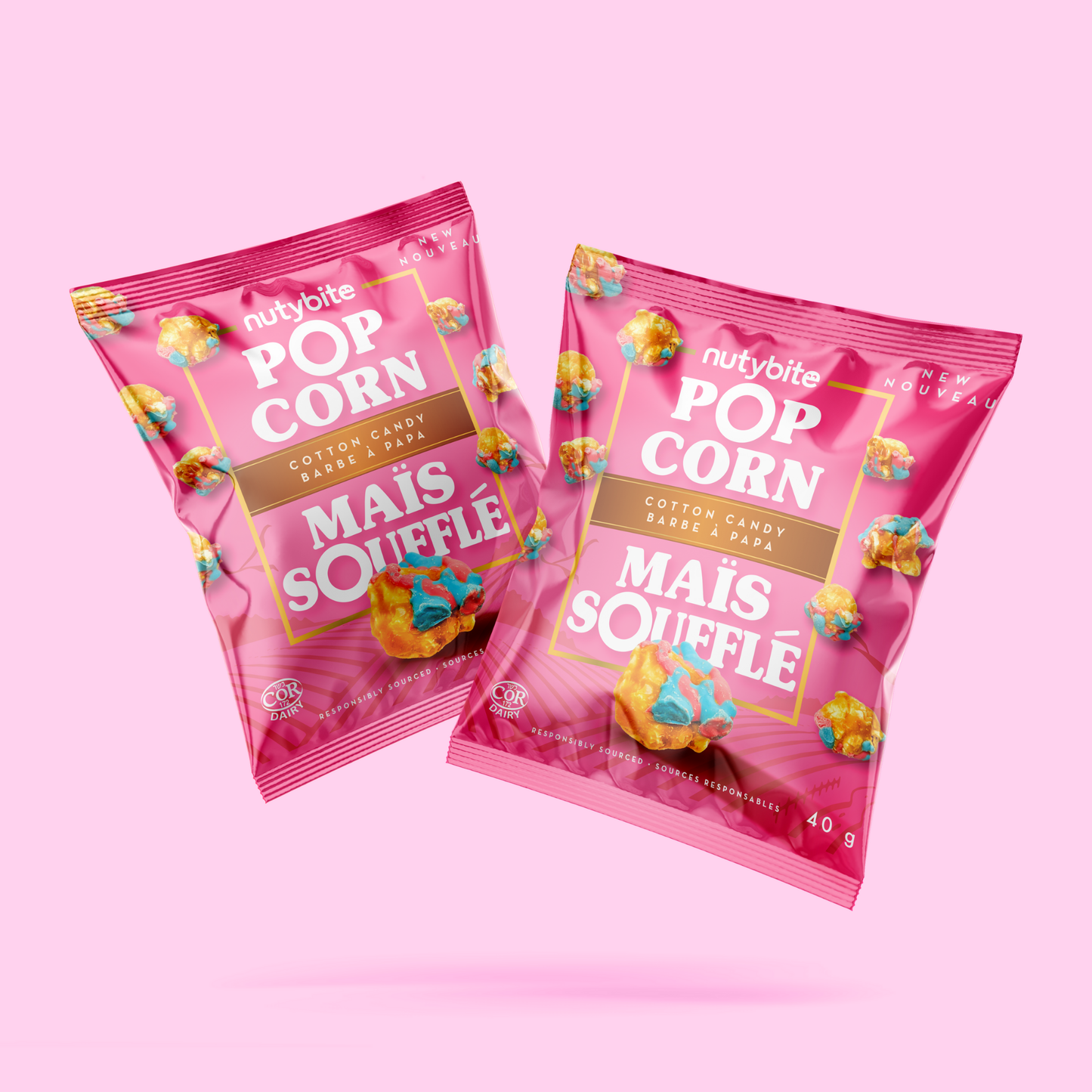 Cotton Candy Popcorn 24x40g