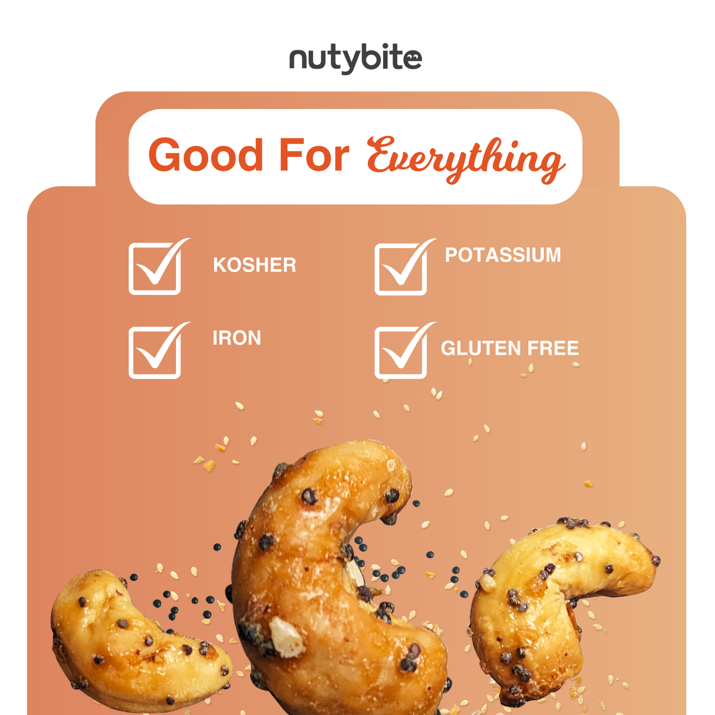 Nutybite Everything Bagel Cashews information