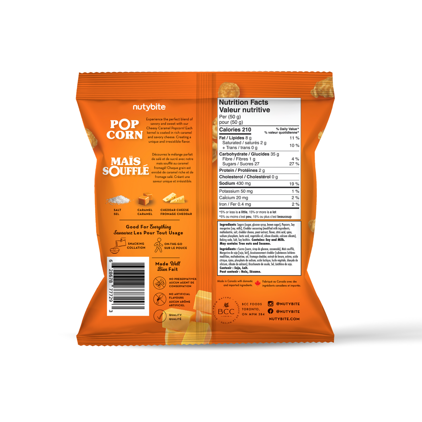 Cheesy Caramel Popcorn 24x40g